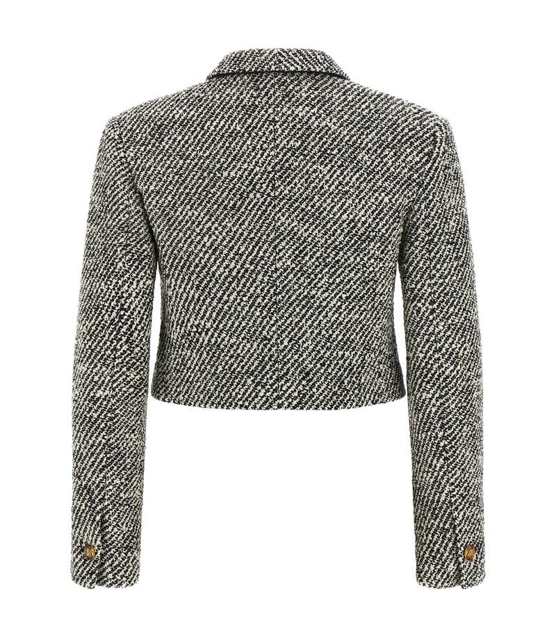 Versace Bolero Jacket in multicolor, Virgin Wool — view 2