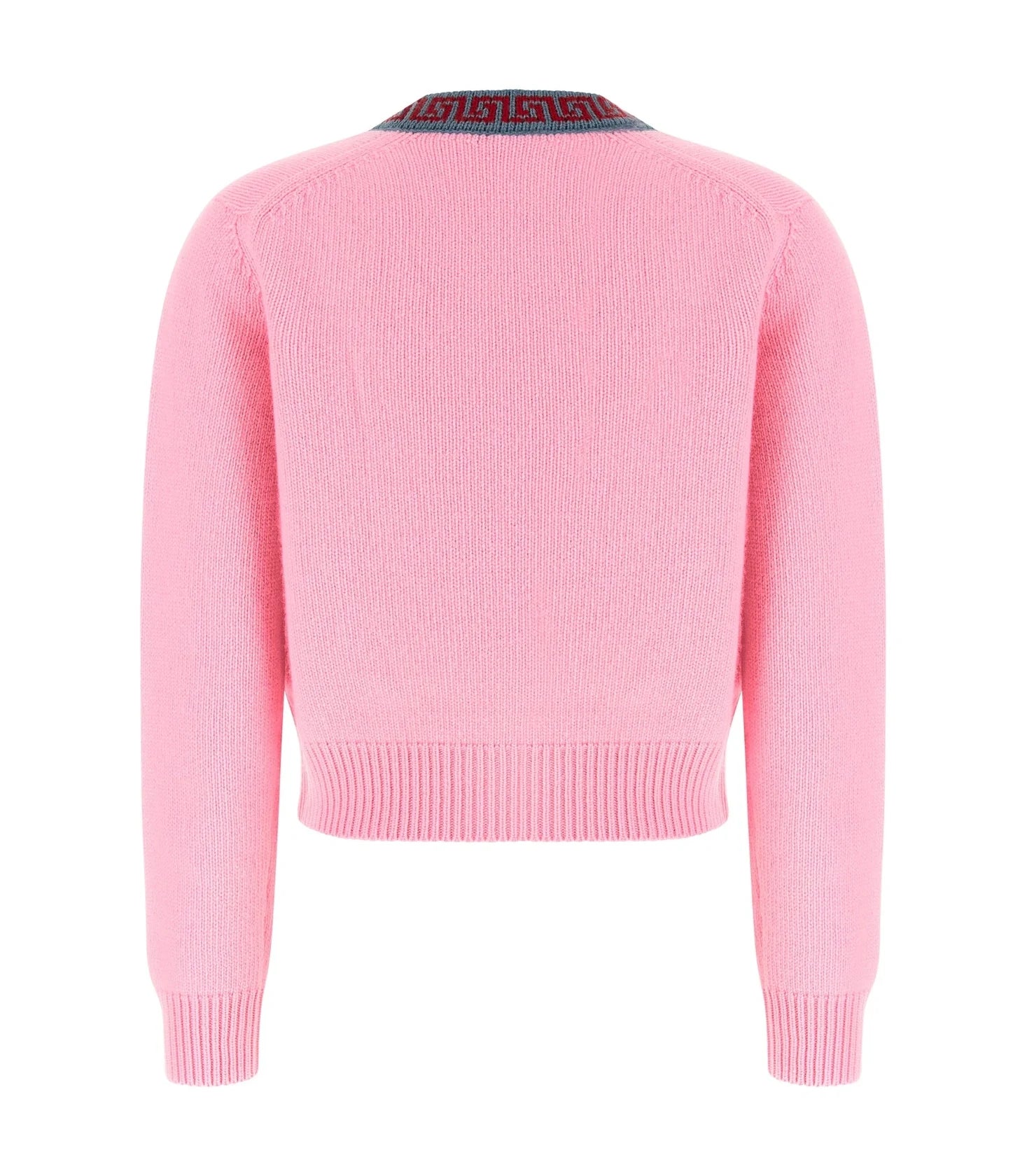 Versace Cardigan in pink, Virgin Wool — view 2