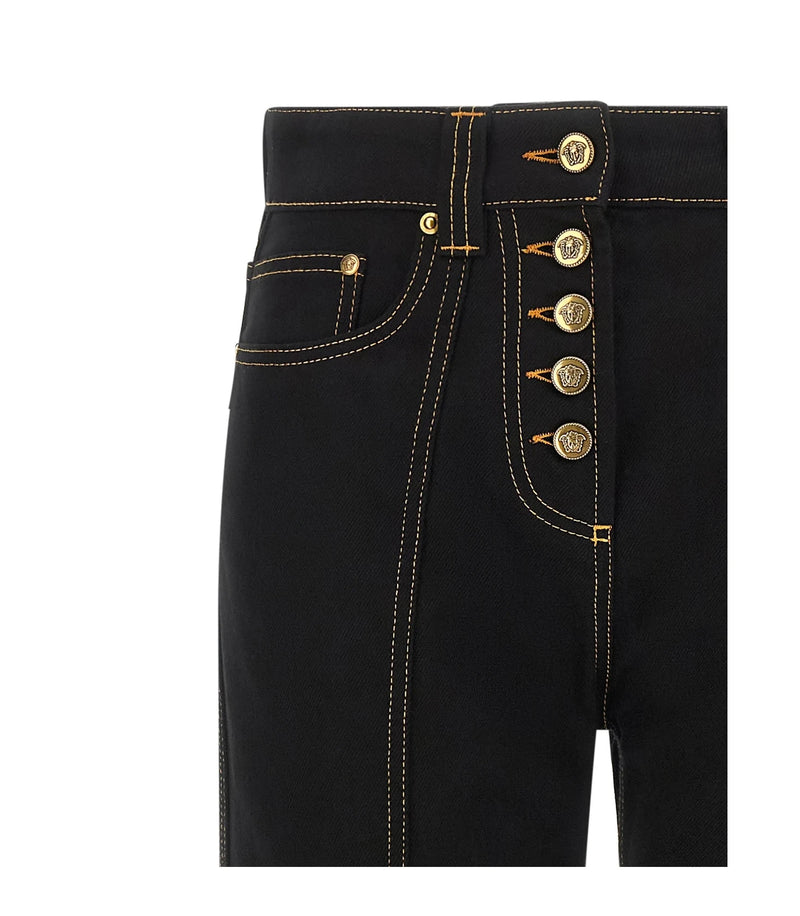 Versace Jean in black, Cotton — view 3
