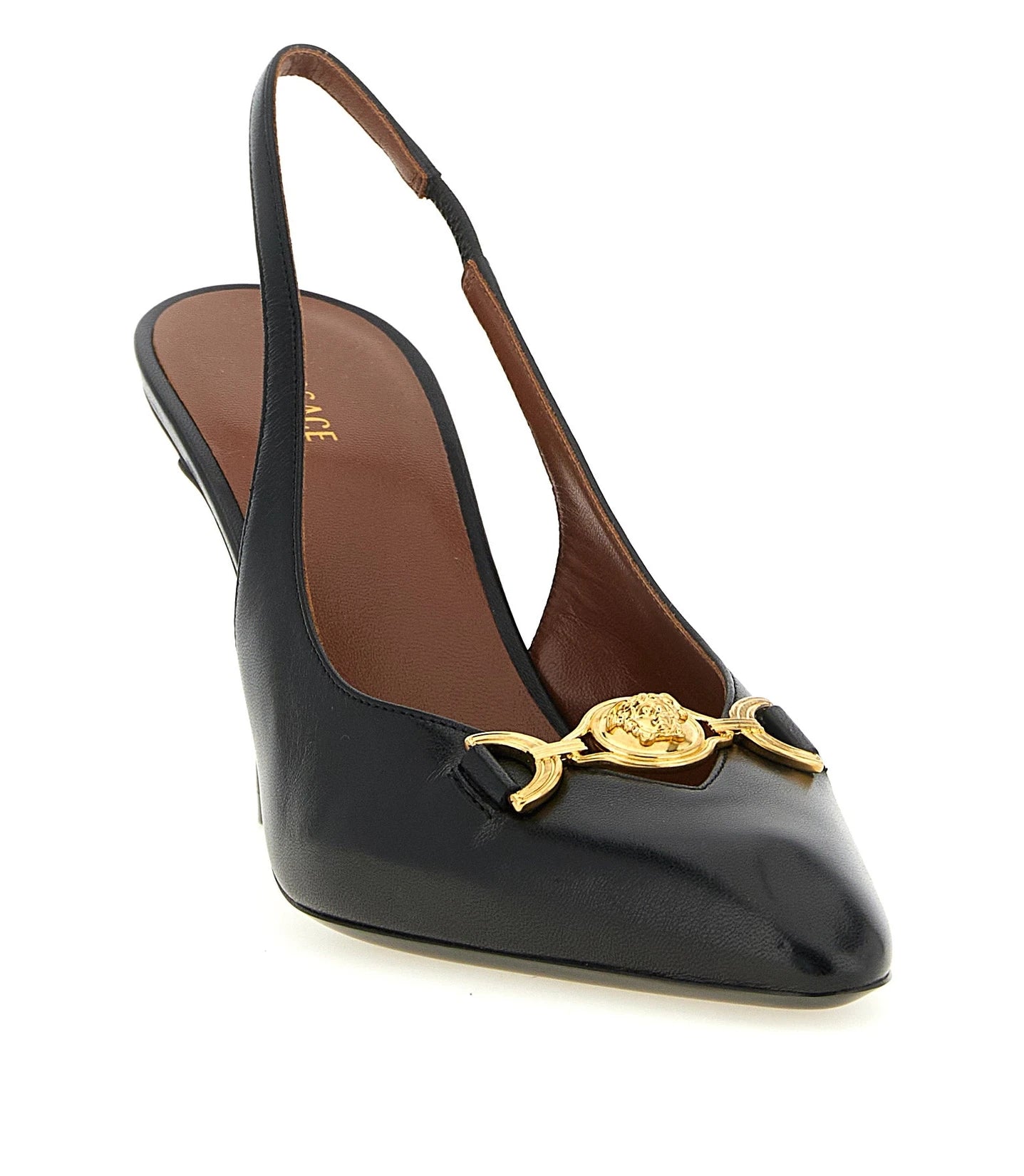 Versace Pumps in black, Lamb Leather — view 2