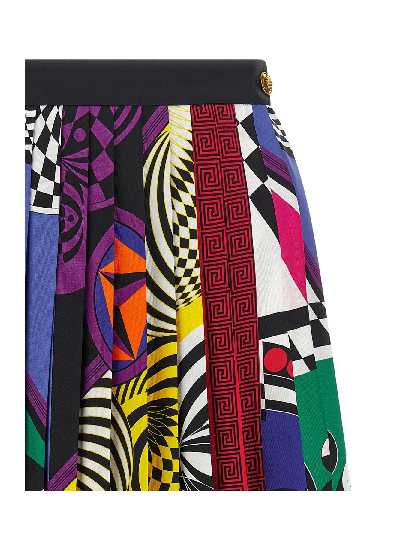 Versace Skirt in multicolor, Silk — view 3