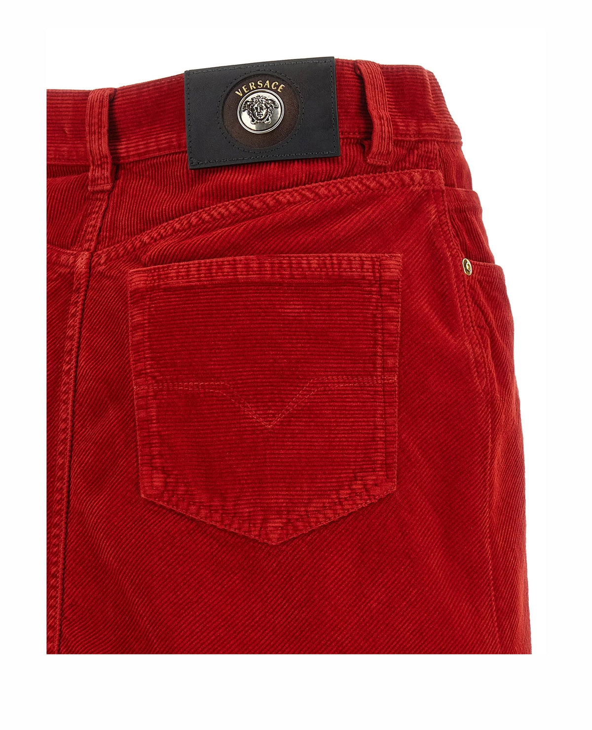 Versace Skirt in red, Cotton — view 4