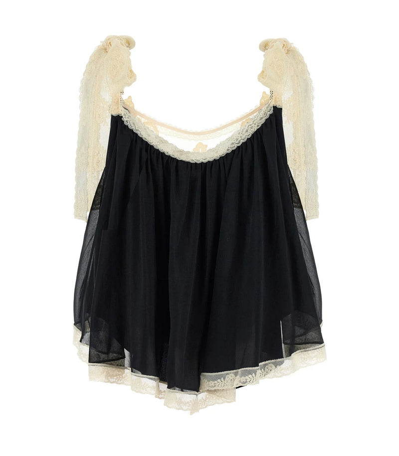 Zimmermann Blouse in black, Cotton — view 2