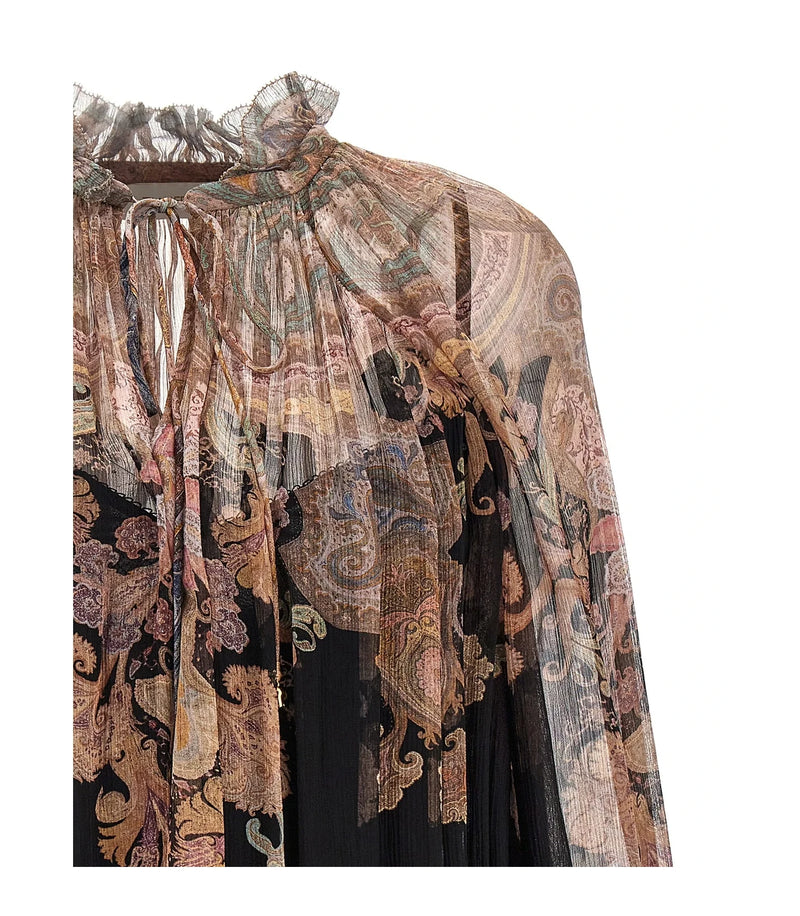 Zimmermann Blouse in multicolor, Viscose — view 3