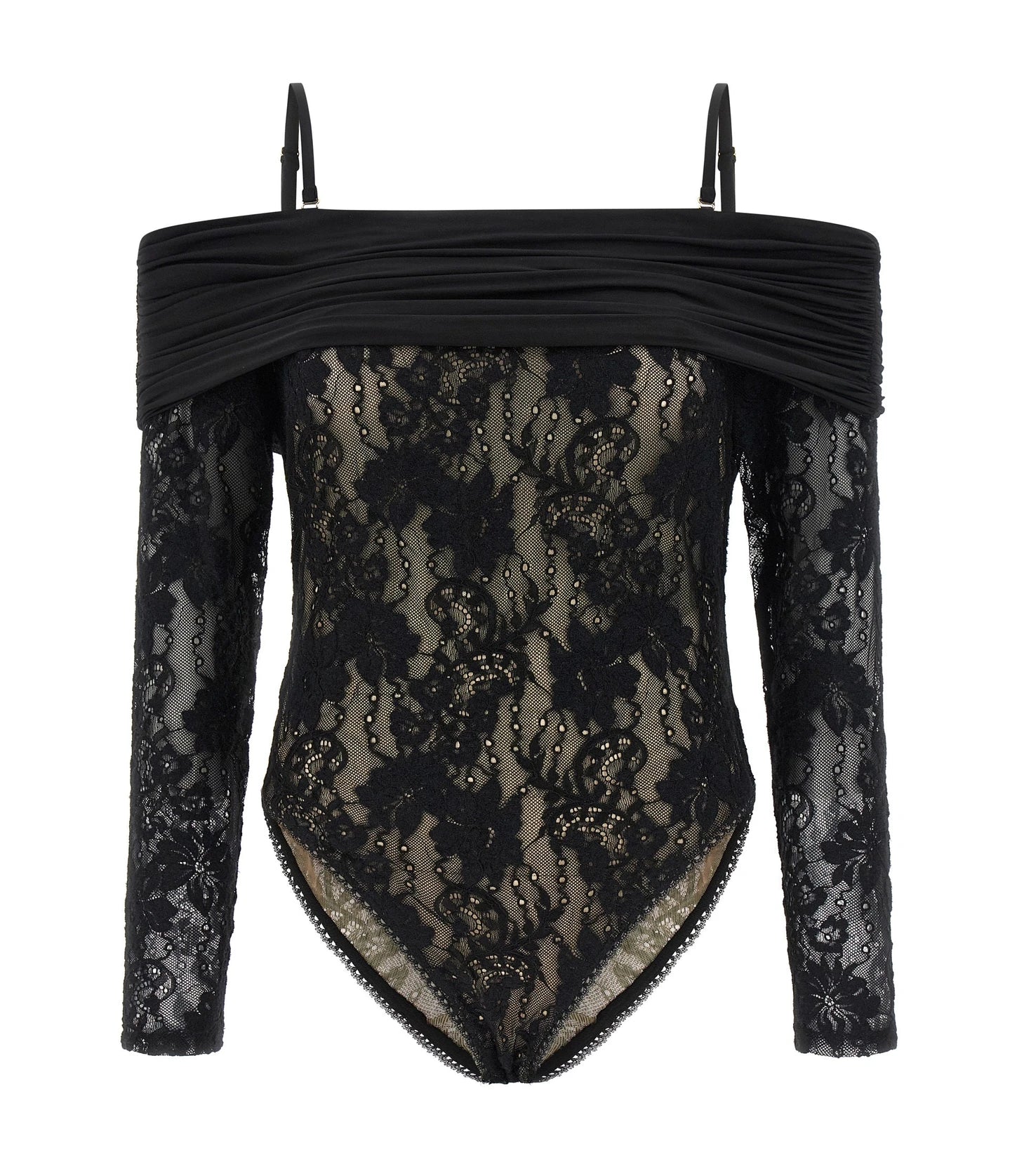 Zimmermann Bodysuit in black, Polyamide