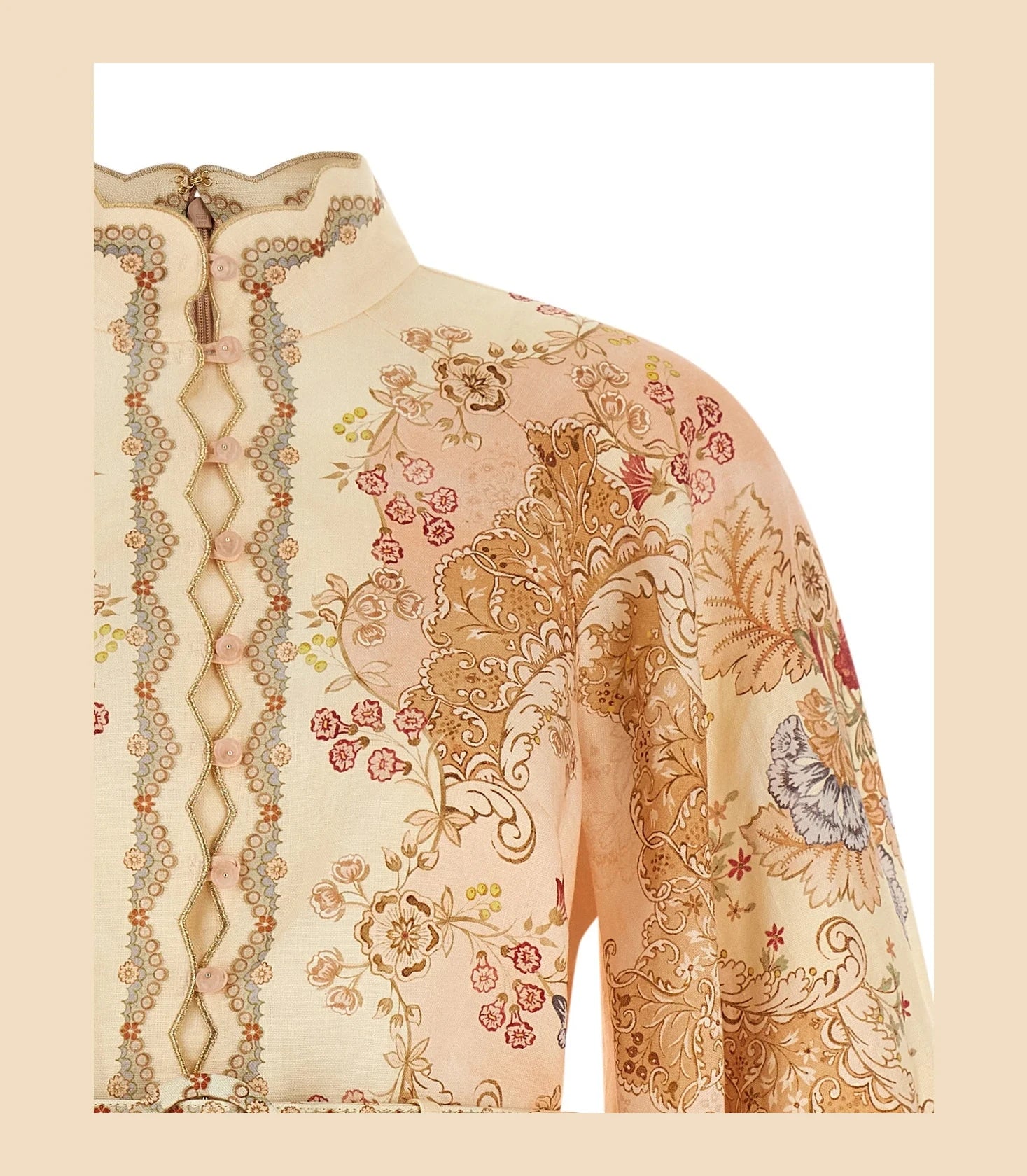 Zimmermann Dresse in pink, Linen — view 3