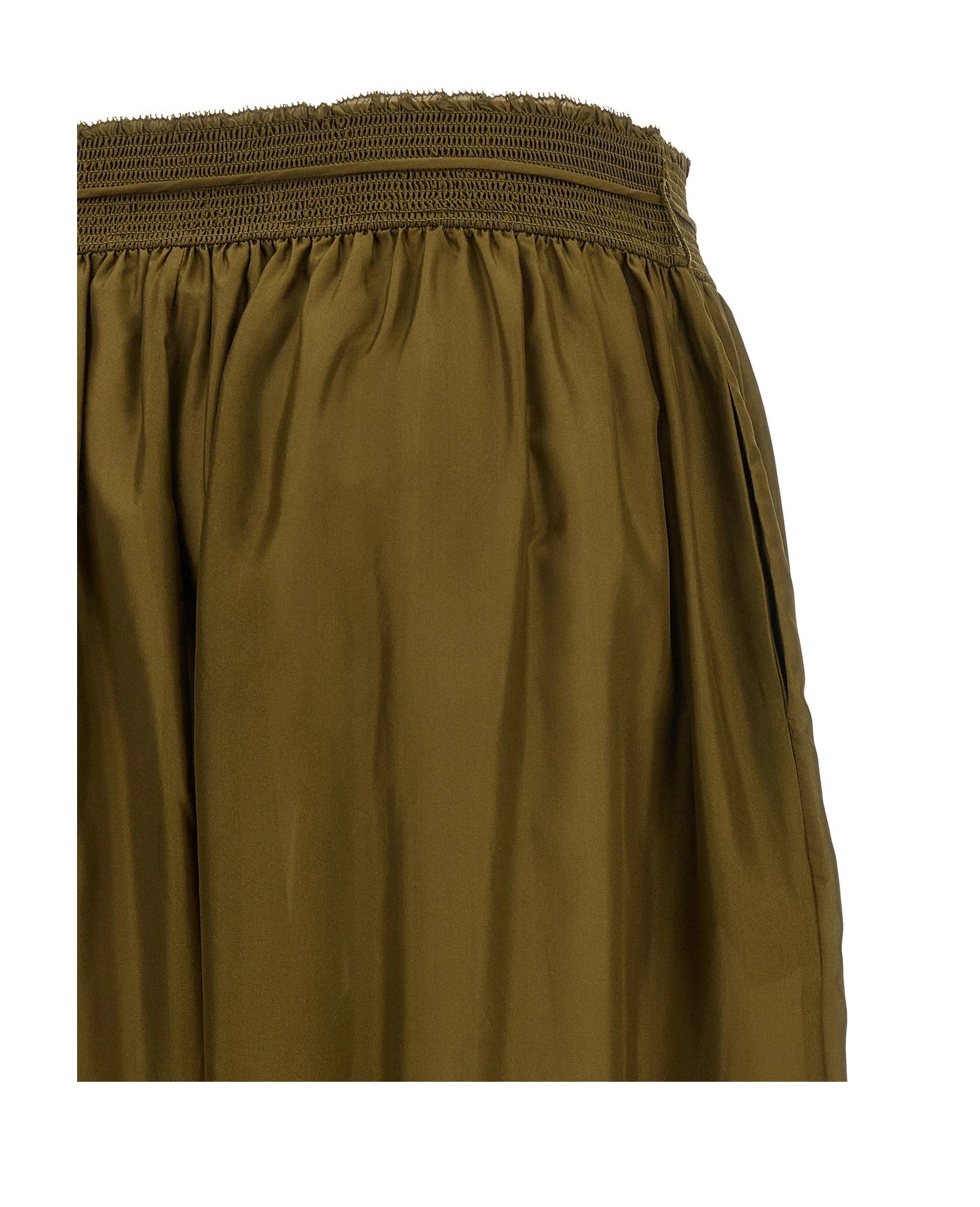 Zimmermann Harem Pant in brown, Silk — view 4