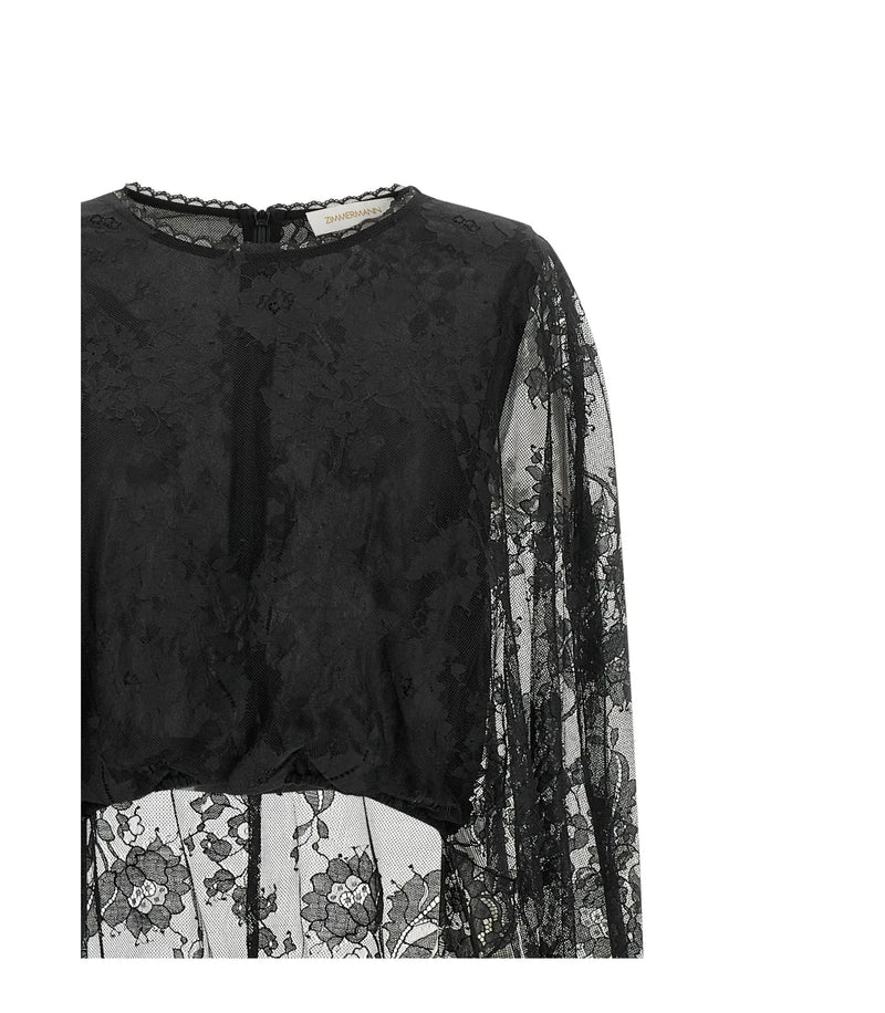 Zimmermann Tank Top in black, Polyamide — view 3